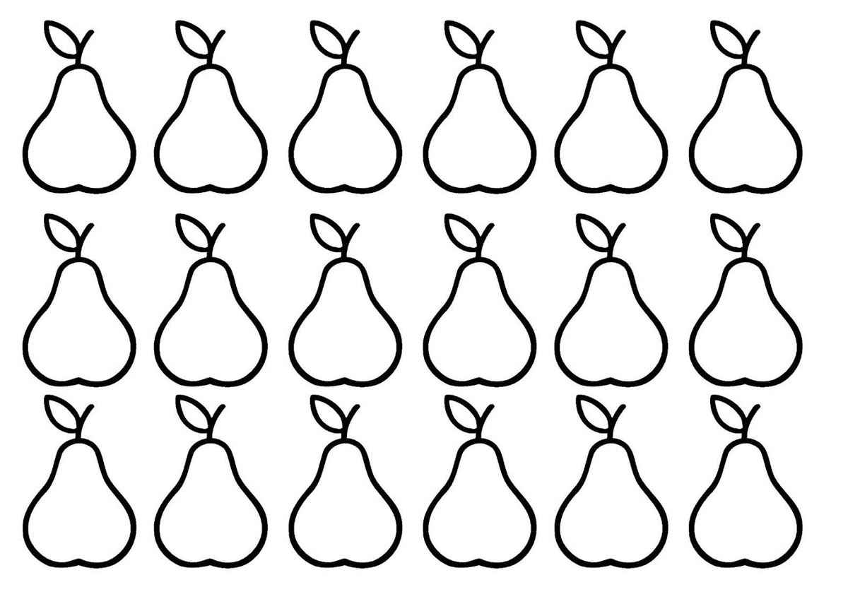 Birne Ausmalbilder 812