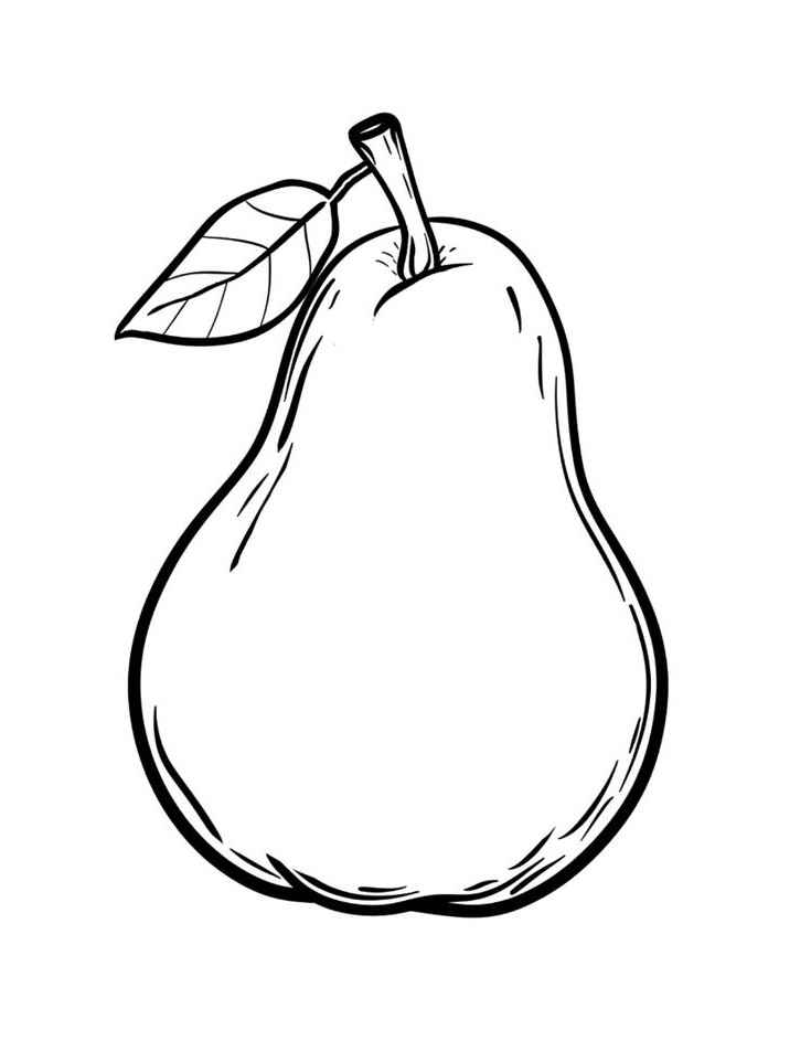 Birne Ausmalbilder 905