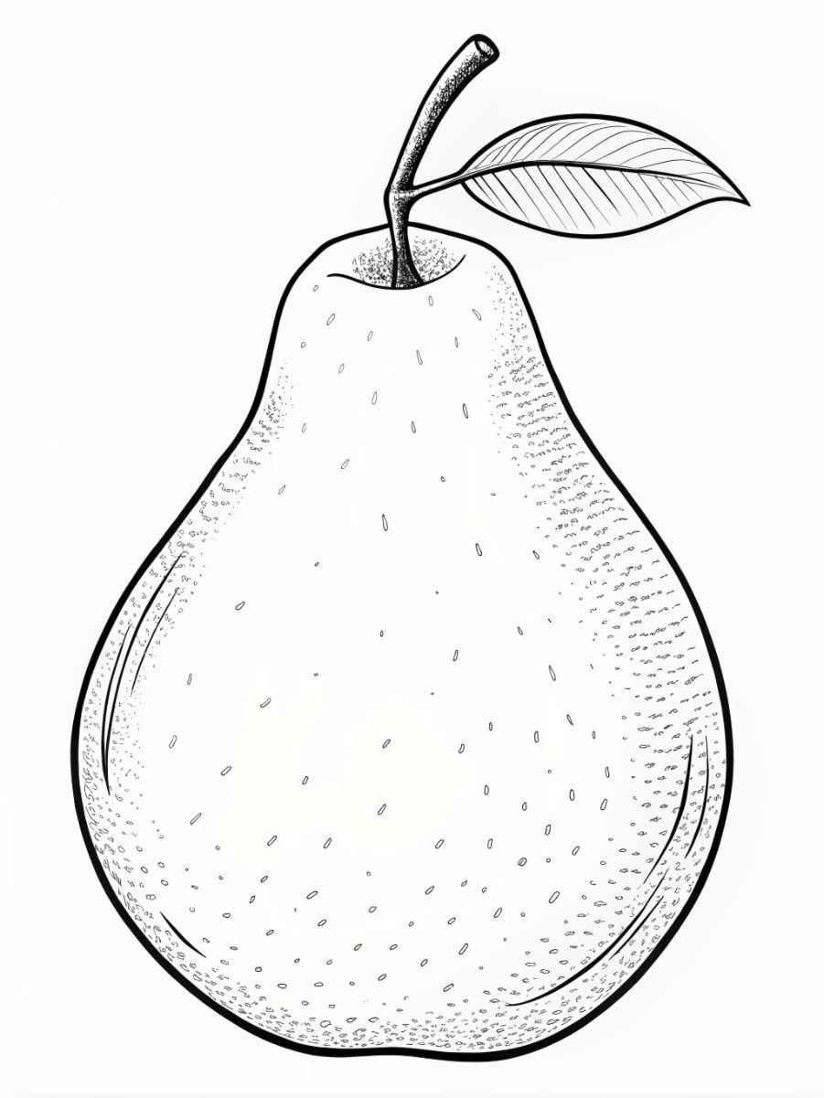 Birne Ausmalbilder 948