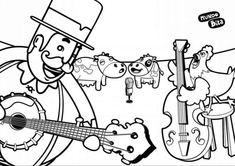 Bitas Welt Ausmalbilder 196