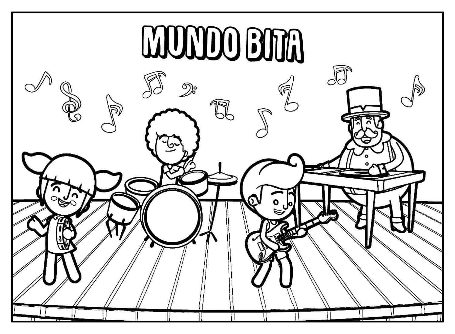 Bitas Welt Ausmalbilder 217