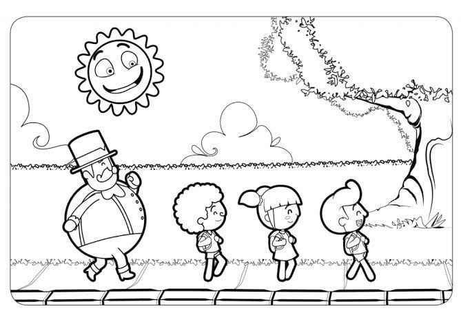 Bitas Welt Ausmalbilder 493