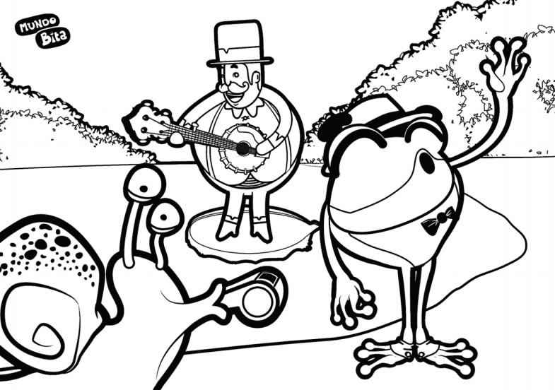 Bitas Welt Ausmalbilder 862