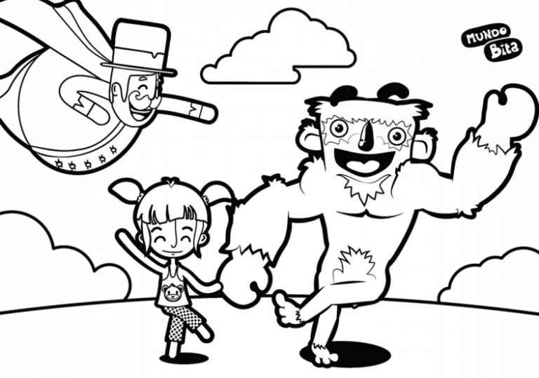 Bitas Welt Ausmalbilder 946