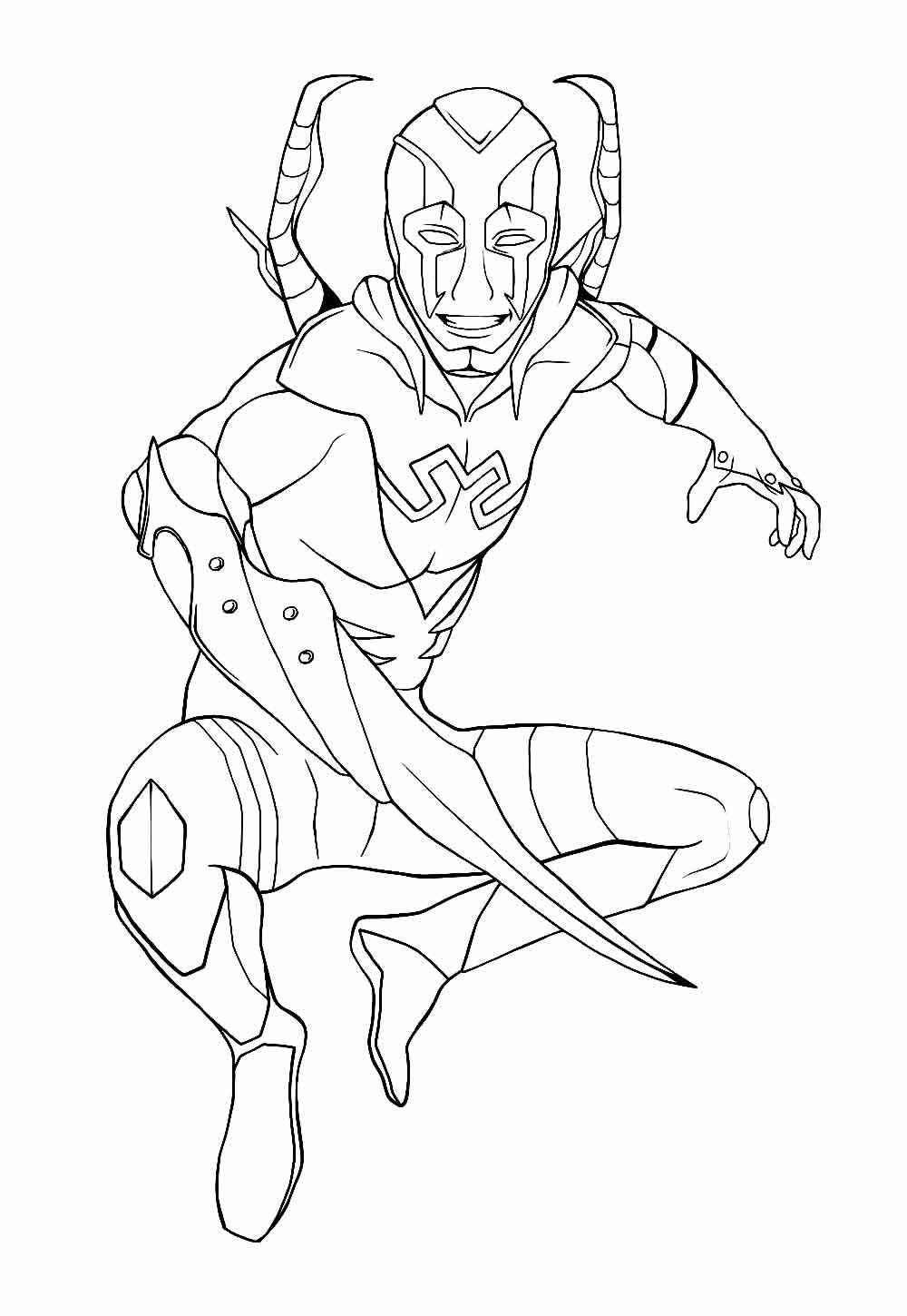 Blauer Käfer Ausmalbilder 518