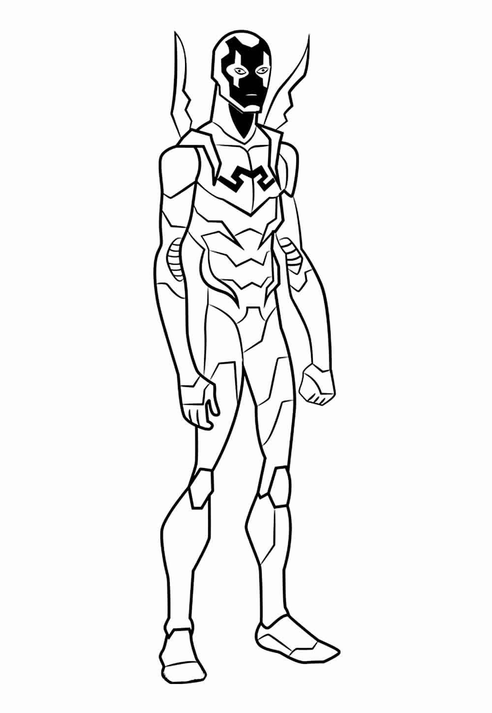 Blauer Käfer Ausmalbilder 785