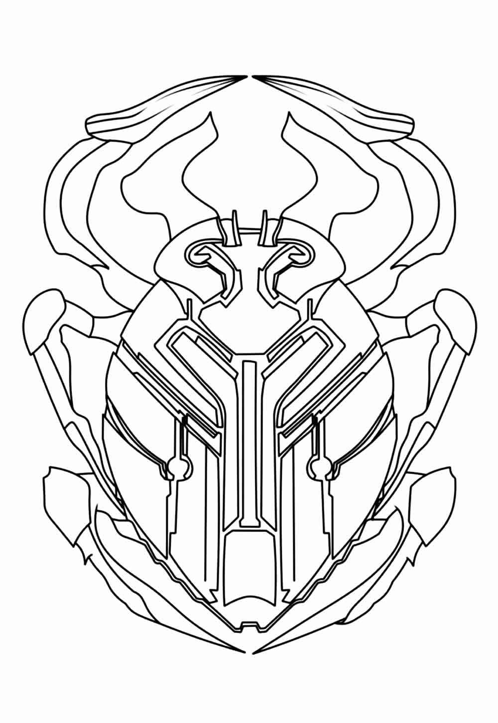 Blauer Käfer Ausmalbilder 944