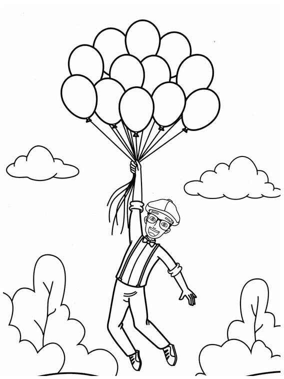 Blippi Ausmalbilder 140