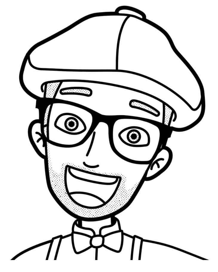 Blippi Ausmalbilder 206