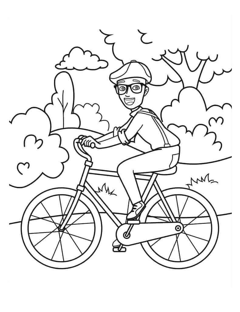 Blippi Ausmalbilder 559