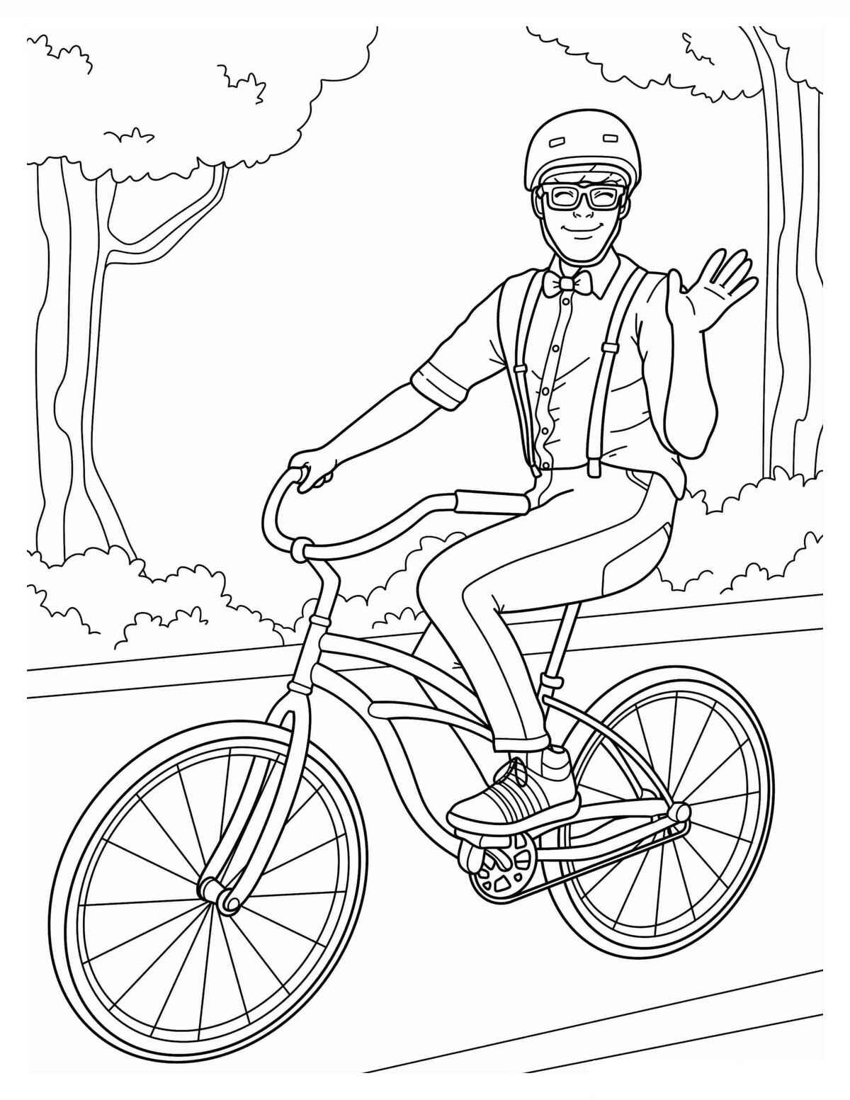 Blippi Ausmalbilder 579