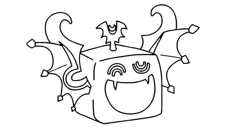 Blox Früchte Ausmalbilder 437