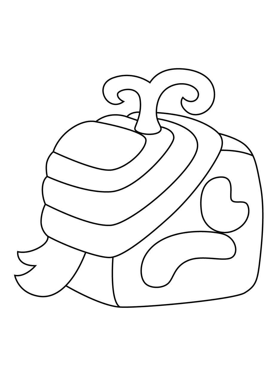 Blox Früchte Ausmalbilder 763