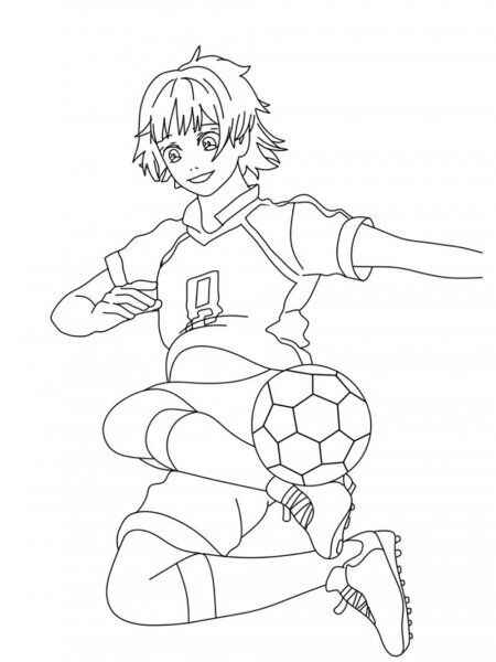 Blue Lock Ausmalbilder 014