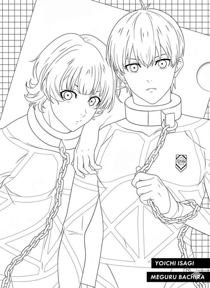 Blue Lock Ausmalbilder 148