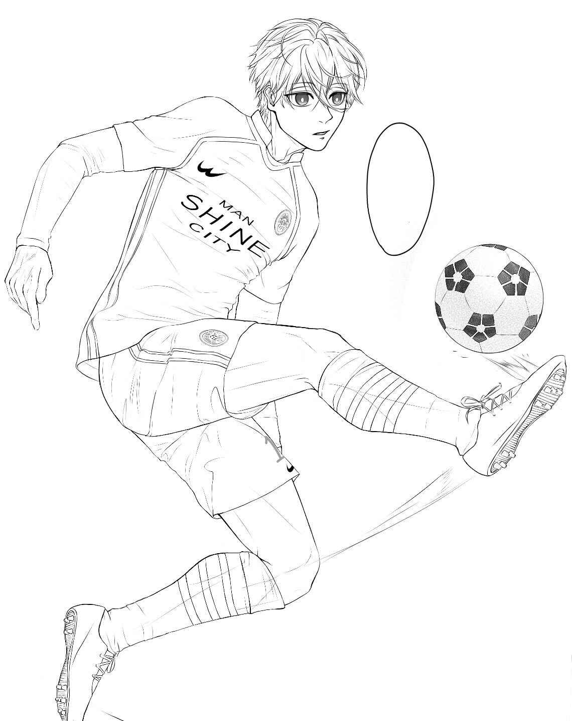 Blue Lock Ausmalbilder 219