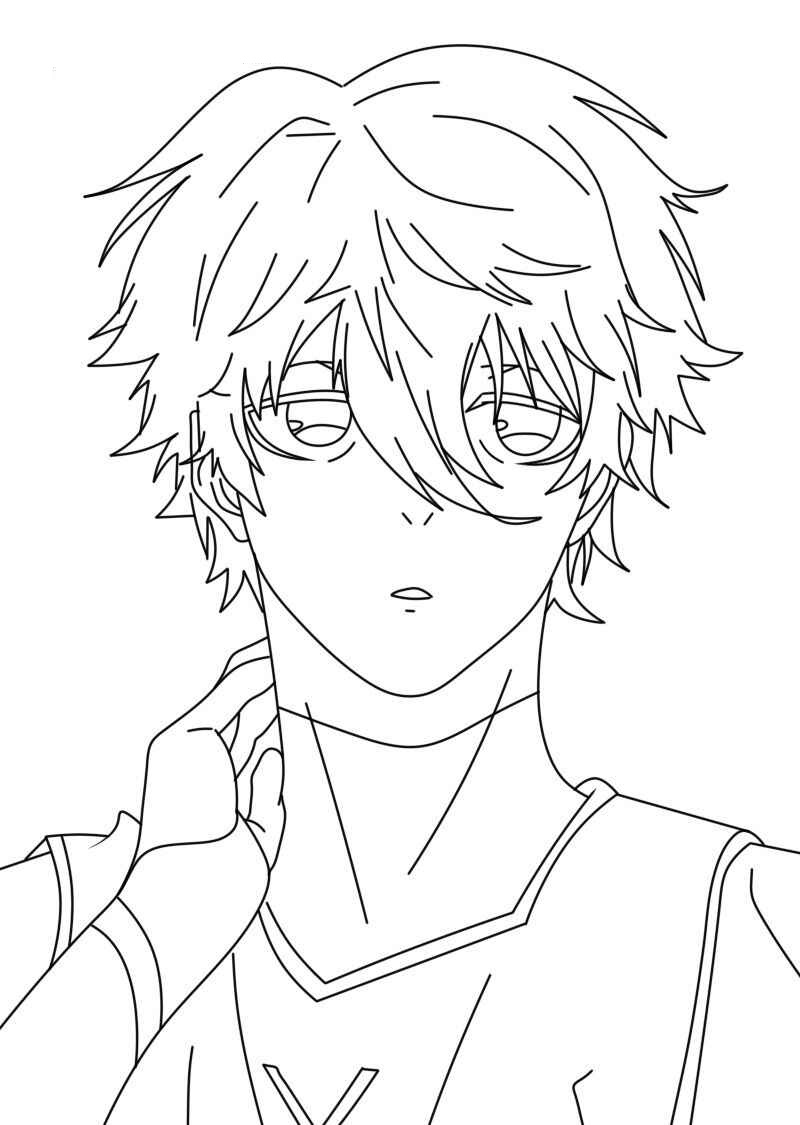 Blue Lock Ausmalbilder 299