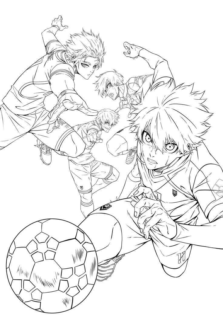 Blue Lock Ausmalbilder 438