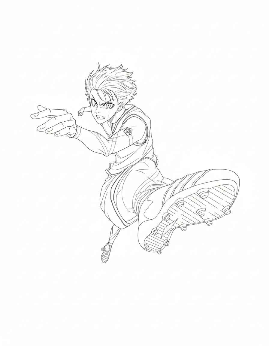 Blue Lock Ausmalbilder 464