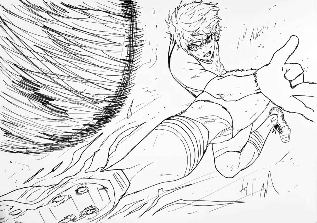 Blue Lock Ausmalbilder 780