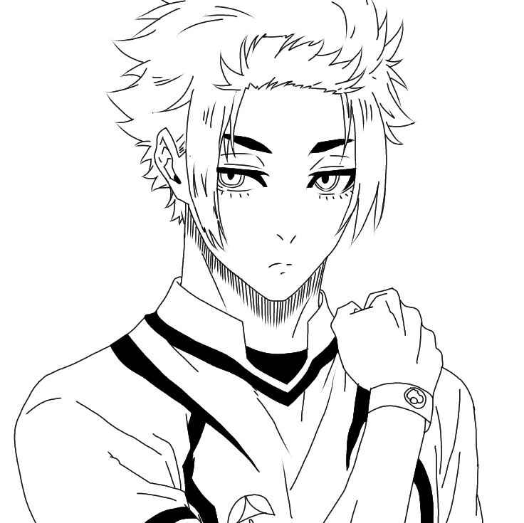 Blue Lock Ausmalbilder 781