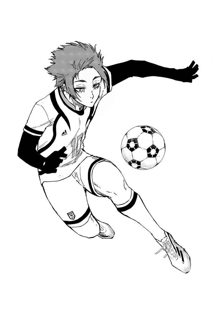 Blue Lock Ausmalbilder 851