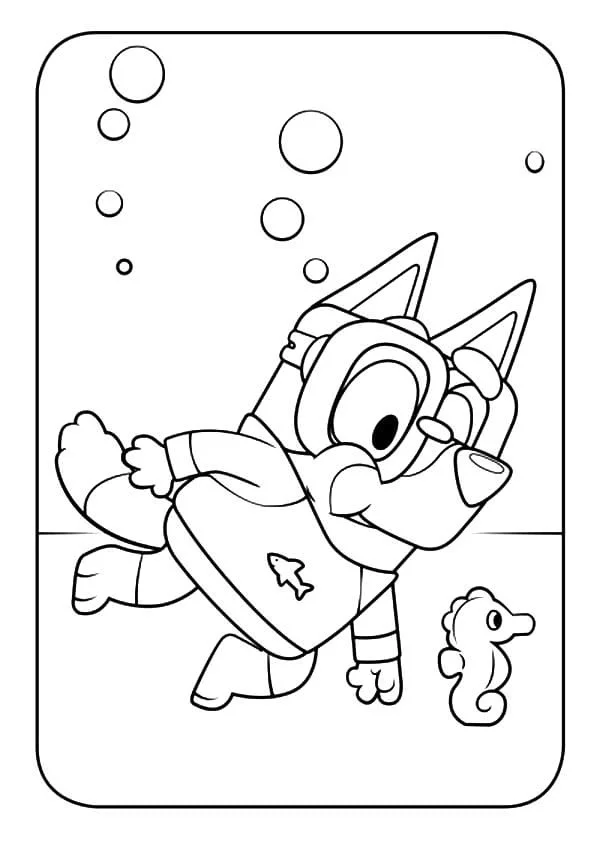 Bluey Ausmalbilder 059