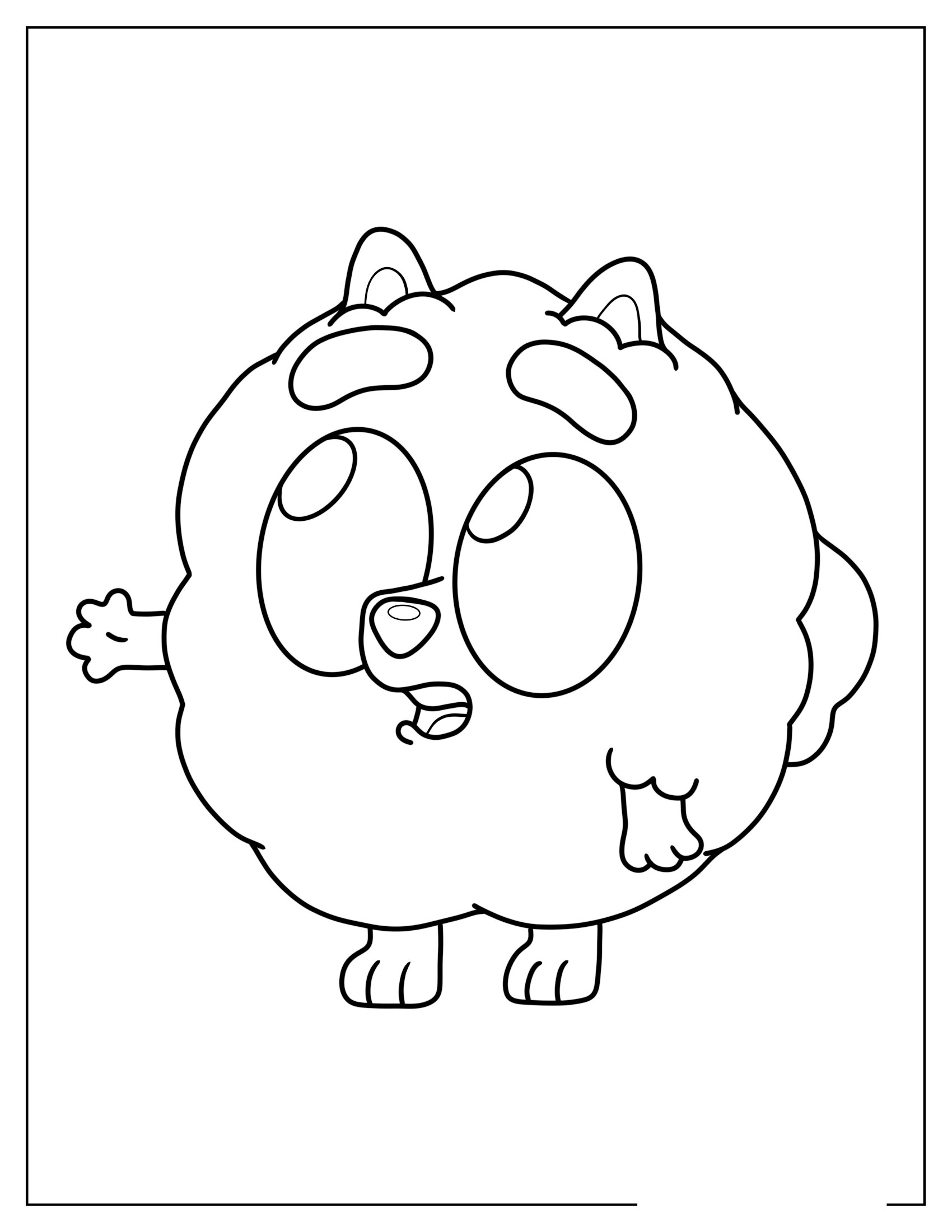 Bluey Ausmalbilder 088