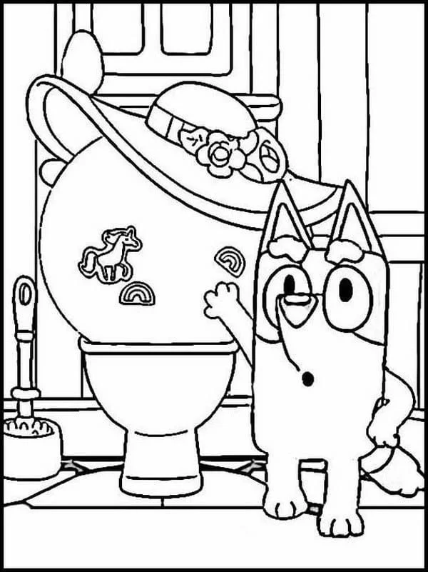 Bluey Ausmalbilder 131