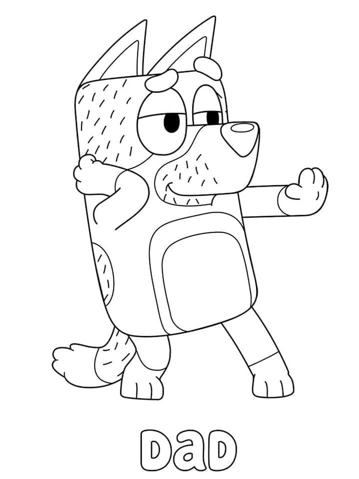 Bluey Ausmalbilder 144