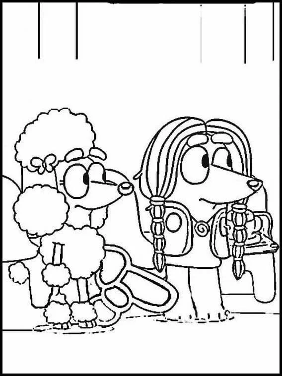 Bluey Ausmalbilder 236