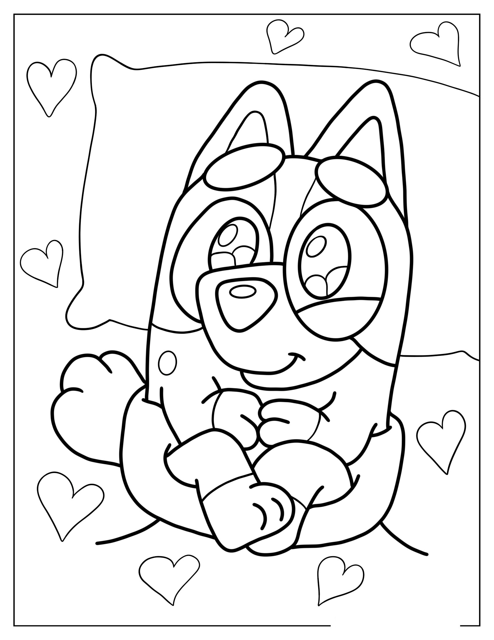 Bluey Ausmalbilder 295