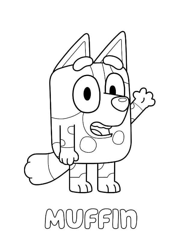 Bluey Ausmalbilder 303