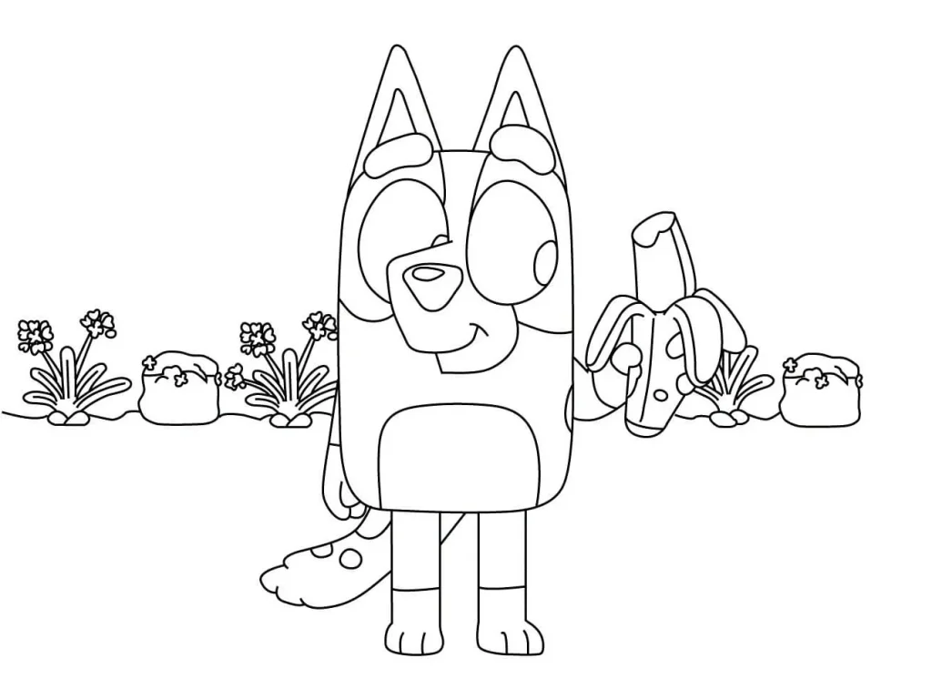 Bluey Ausmalbilder 304