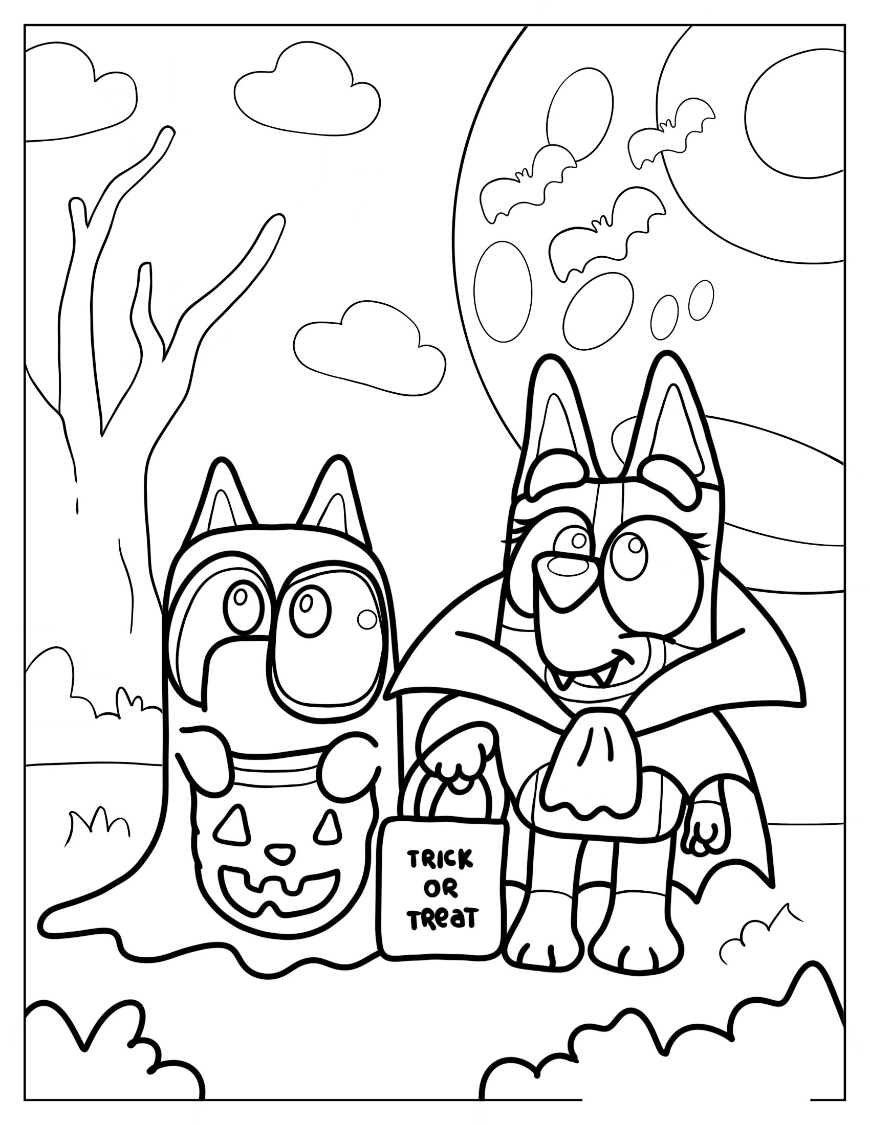 Bluey Ausmalbilder 334