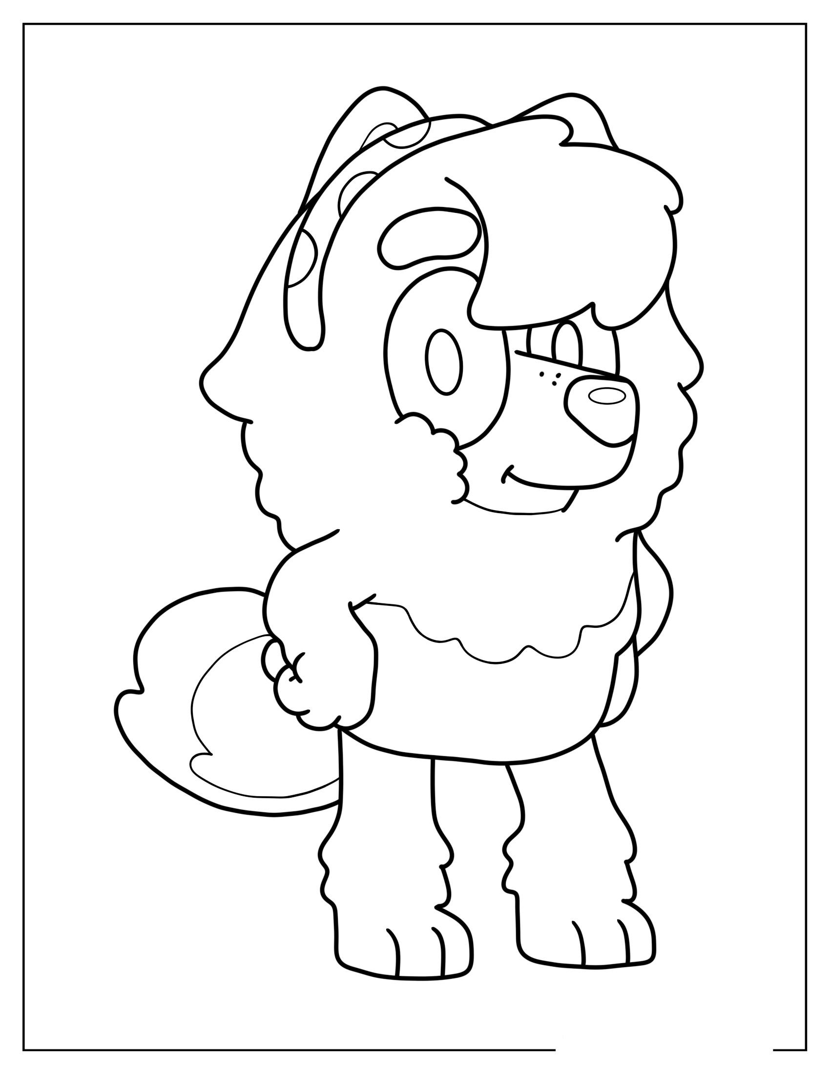 Bluey Ausmalbilder 341