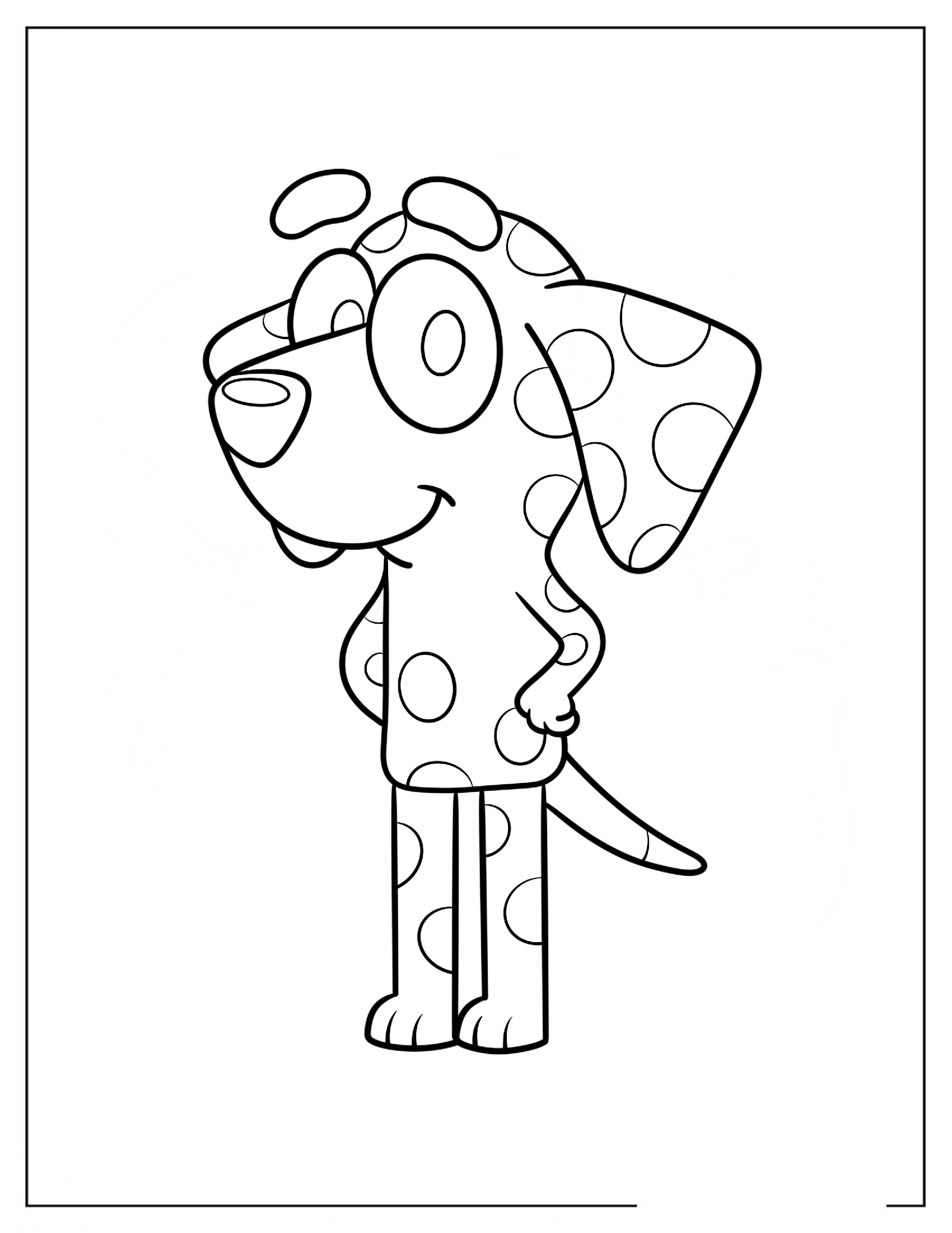 Bluey Ausmalbilder 509