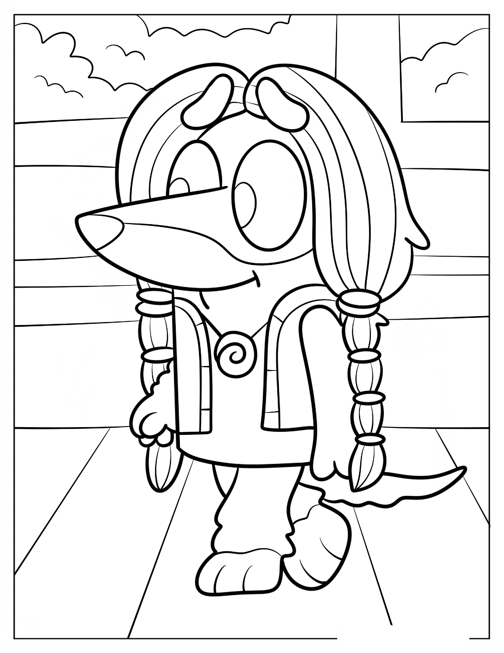 Bluey Ausmalbilder 510