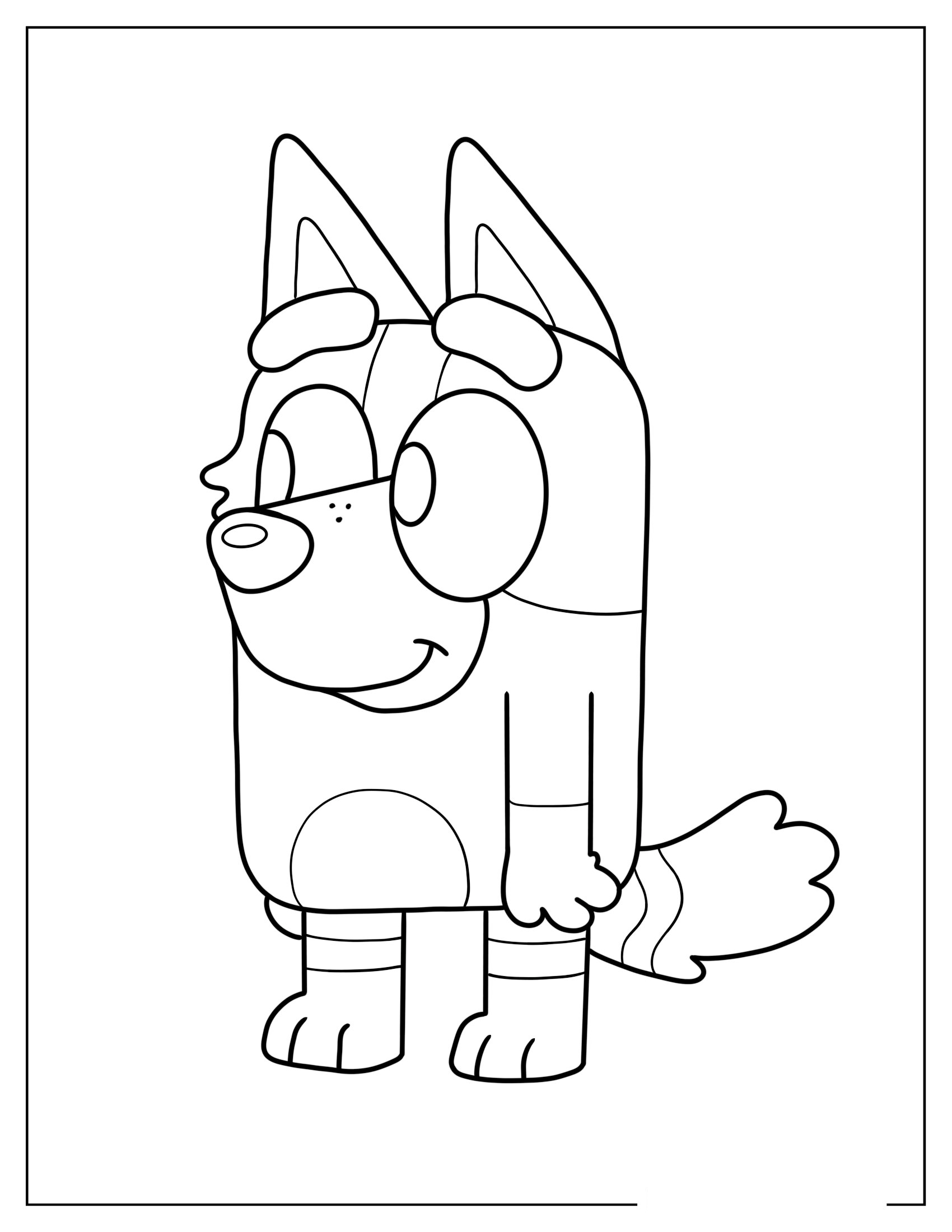 Bluey Ausmalbilder 683