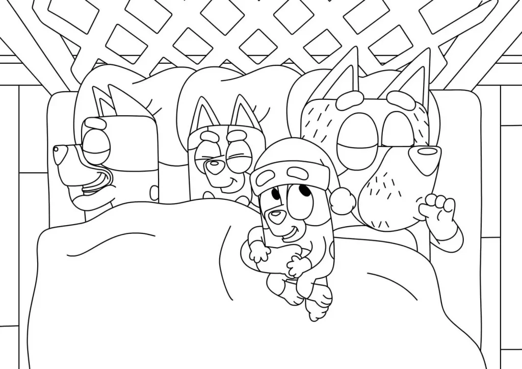 Bluey Ausmalbilder 701