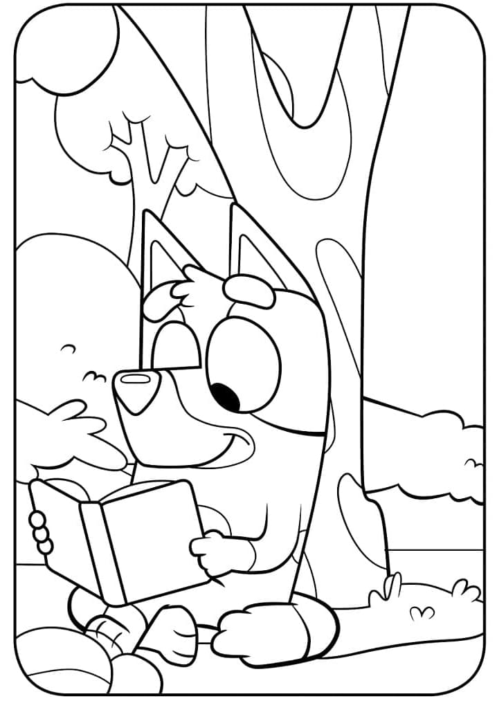 Bluey Ausmalbilder 739