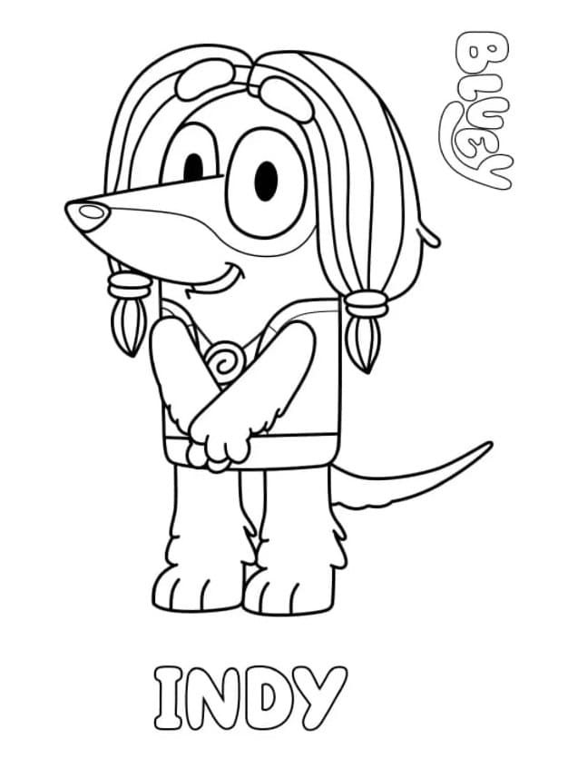 Bluey Ausmalbilder 806