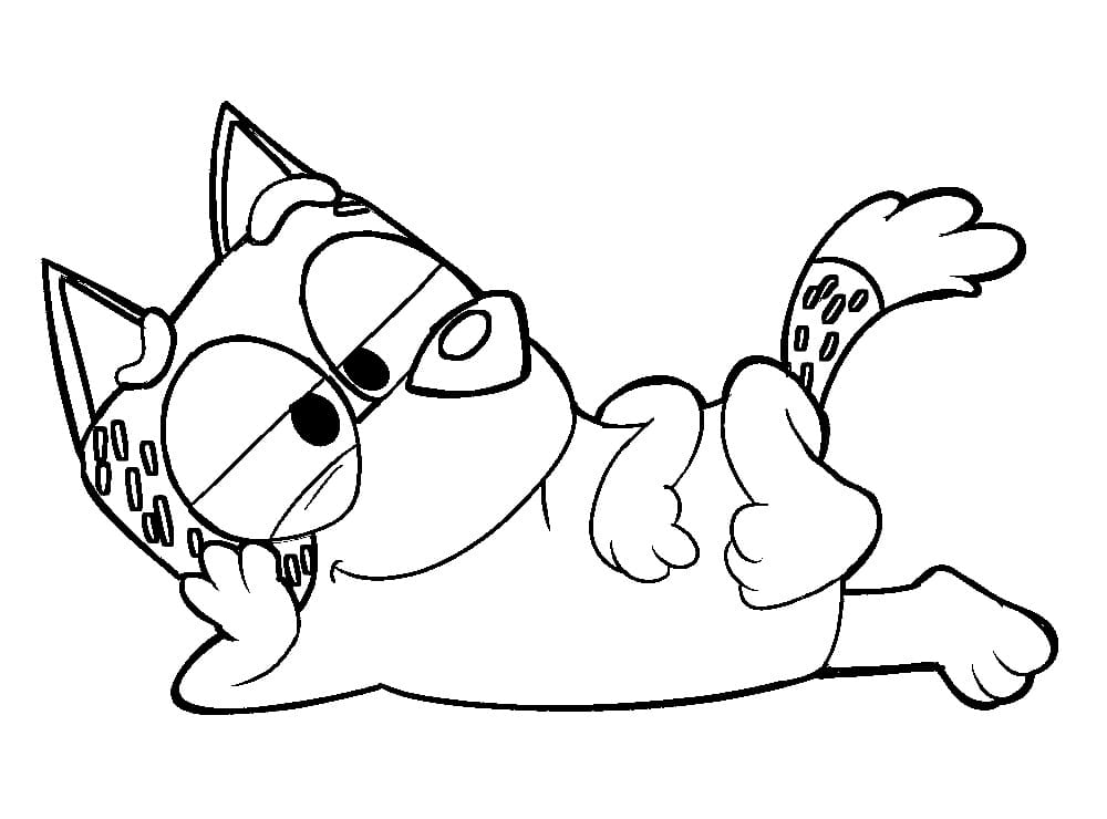 Bluey Ausmalbilder 850