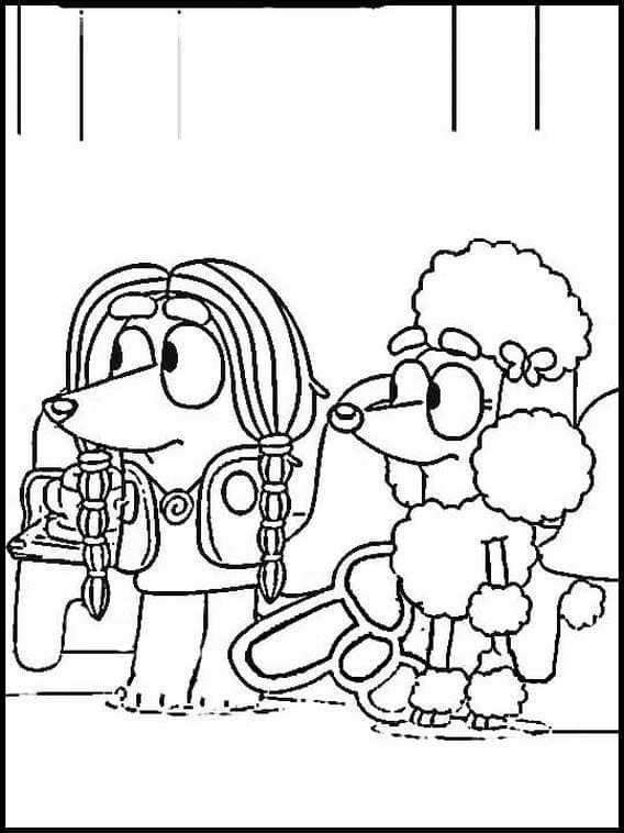 Bluey Ausmalbilder 978