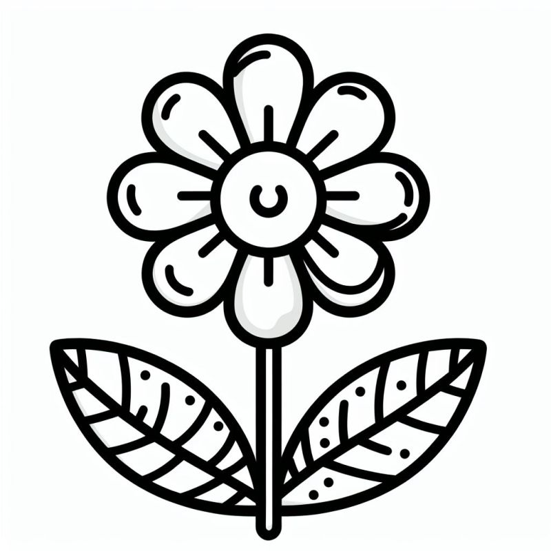 Blumen Ausmalbilder 151