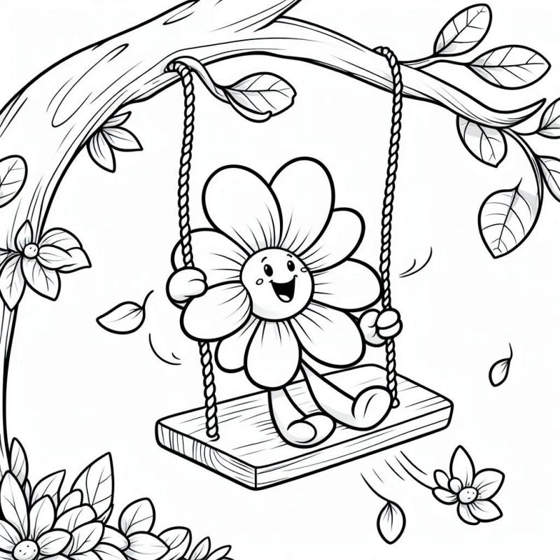 Blumen Ausmalbilder 239