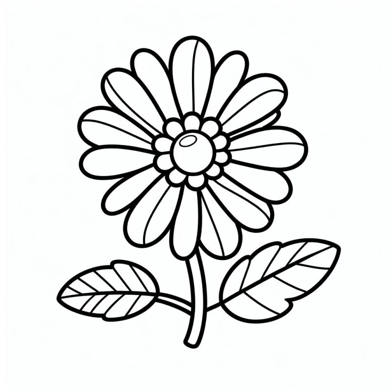 Blumen Ausmalbilder 324