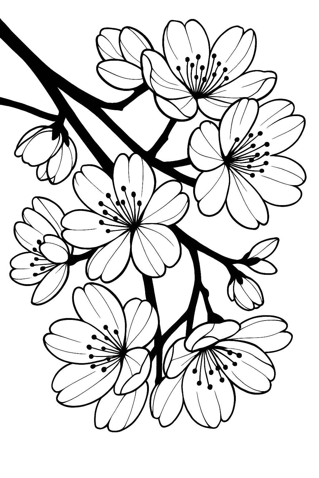 Blumen Ausmalbilder 470