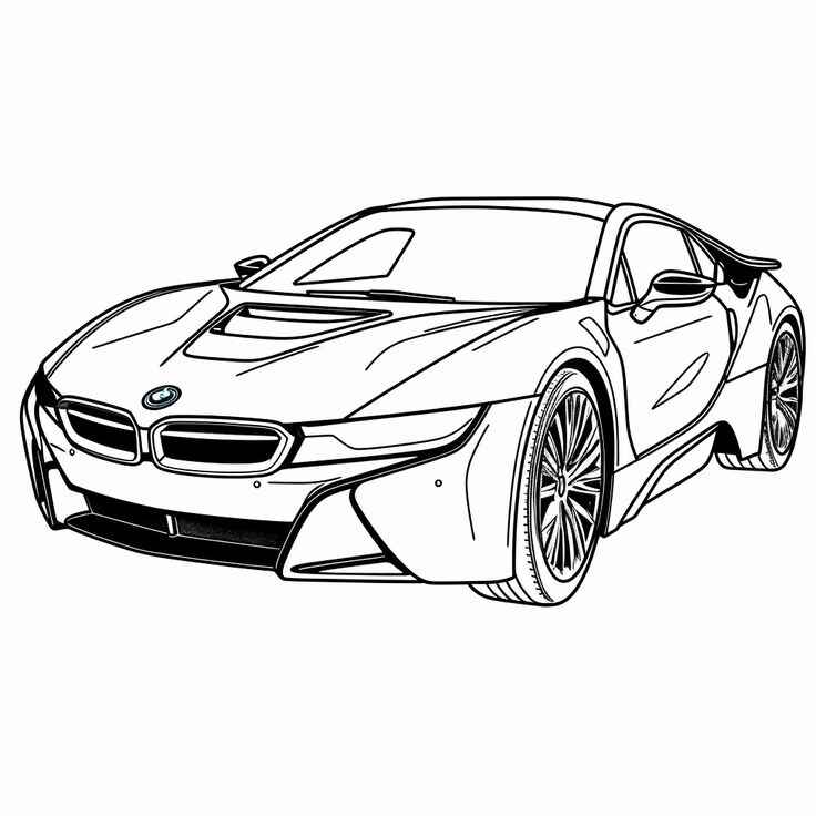 Bmw Ausmalbilder 535