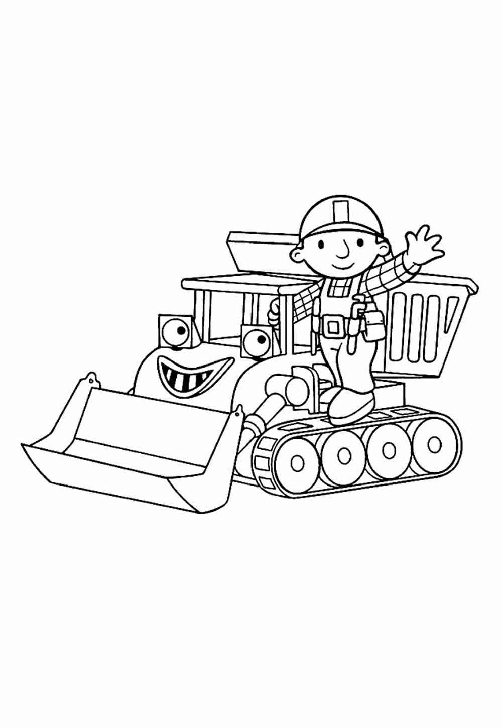 Bob der Baumeister Ausmalbilder 081
